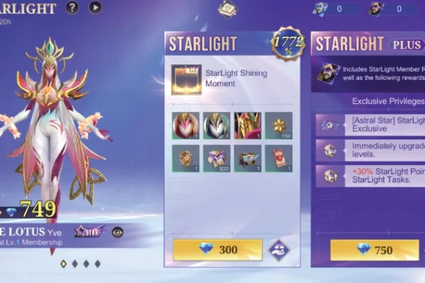 keuntungan beli Starlight Member ML bulanan