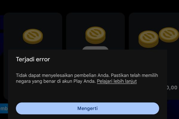 penyebab pembayaran top up game kamu bisa ditolak